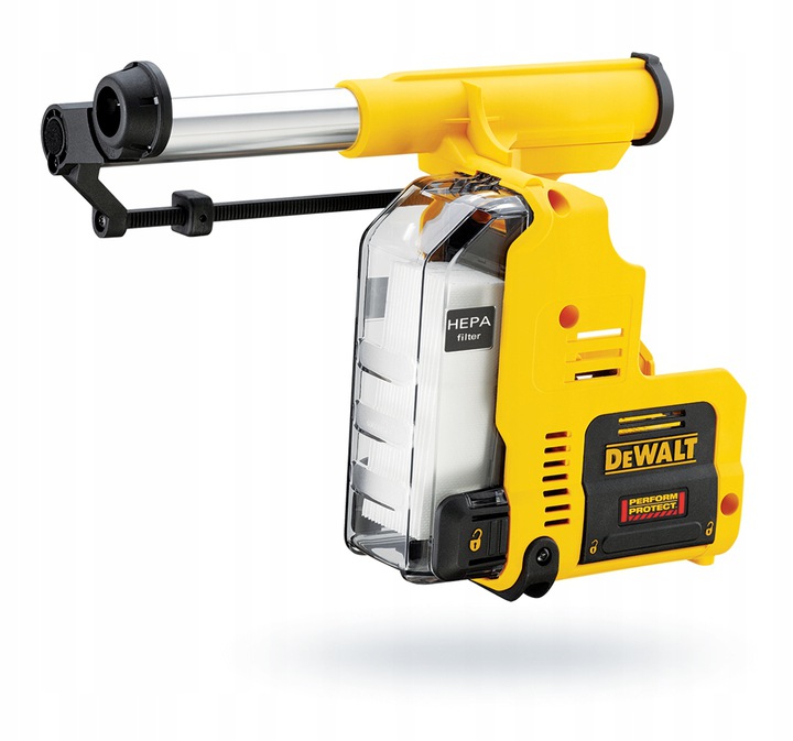 SYSTÉM ODSÁVANIA PRACHU PRE VŔTAČKY S PRÍKLEPOM DCH273 DCH274 DCH253 DEWALT NÁSADIE